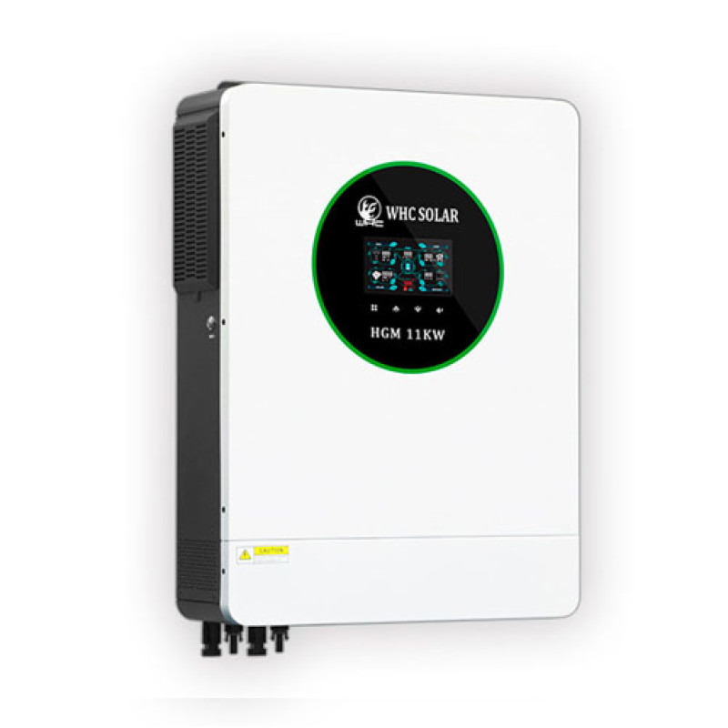 Гібридний інвертор 11кВт WHC HGM-11KW (48В, 0-140А, 60-500В, MPPT 140А, 500 Vdc)      