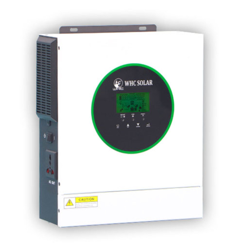 Гібридний інвертор 1,5 кВт WHC HIM-1.5KW (24В, 0-40А, 0-150В, MPPT 80А, 150 Vdc)   