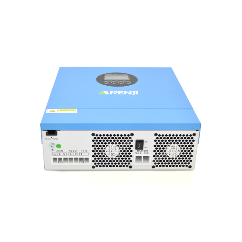 Гибридный инвертор ANENJI ANJ-2000W-12V WIFI, 2000W, 12V, charge 60A(max), 170-280V, МРРТ60-160VDC, RS485, RS232, WiFi