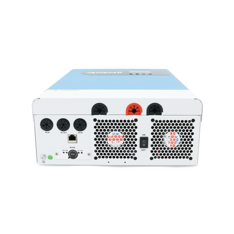 Гибридный инвертор ANENJI ANJ-HHP-II-6.2KP-WIFI, 6200W, 48V, charge 80A(max), 170-280V, МРРТ60-500VDC, RS485, RS232, WiFi
