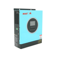 Гiбрiдний інвертор MUST PV18-3024ECO, 3000W, 24V,  60A, 160-275V, MPPT (100А, 30-320 Vdc)
