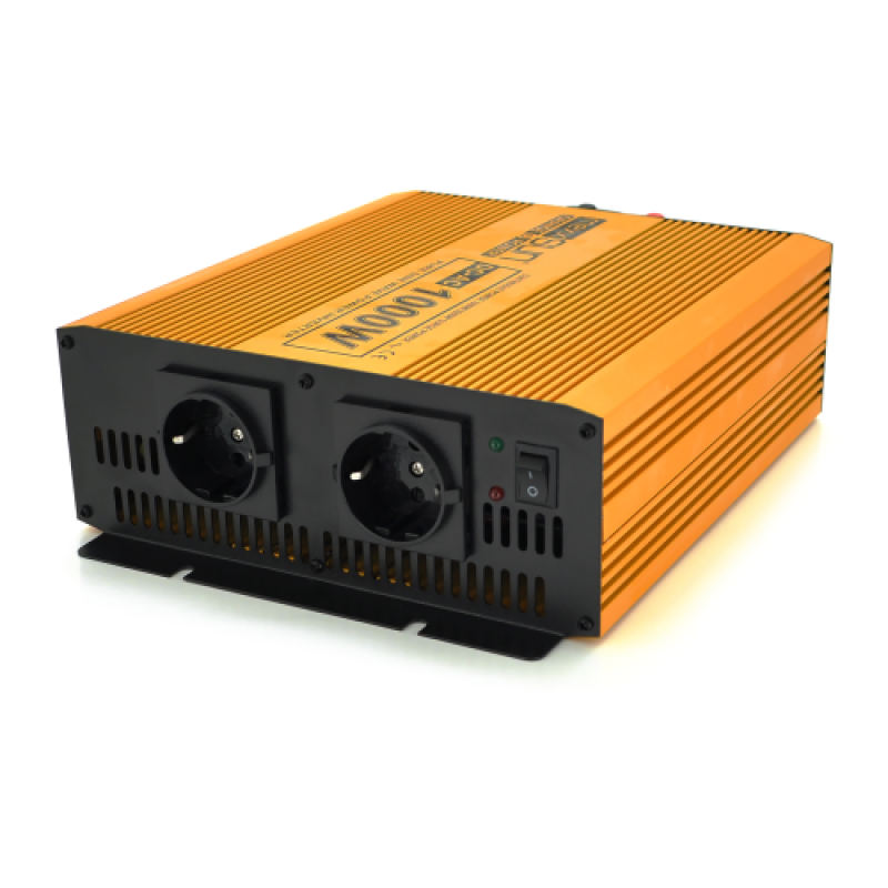 Інвертор напруги Mexxsun MXSPSW-1000, 12V/220V, 1000W з правильною синусоїдою