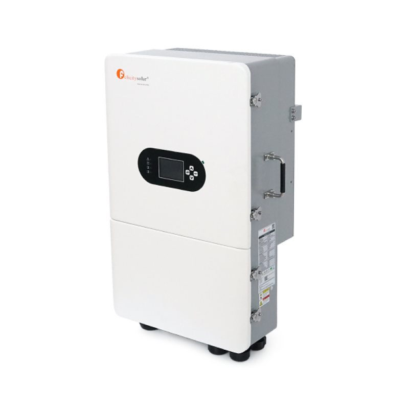 Гібридний інвертор трифазний низьковольтний Felicity IVGM15KLP3G1 15kW, 48V, MPPT(160-650) 280A