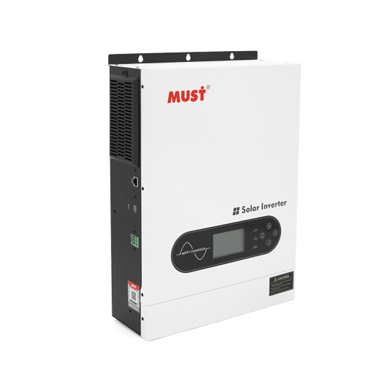 Гібридний інвертор MUST PV18-3624ECO, 3600W, 24V, 60A, 170-280V, MPPT (100А, 30-320 Vdc)