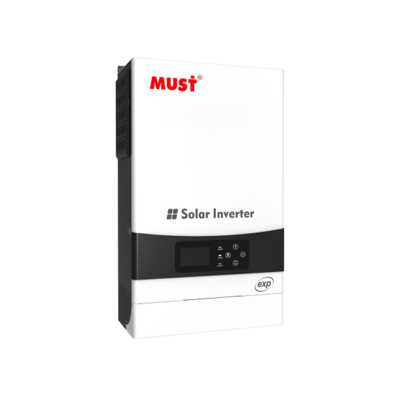 Гібридний інвертор MUST PV19-6048EXP, 6000W, 48V, 1-60А, 160-275V, MPPT (80А, 450 Vdc)