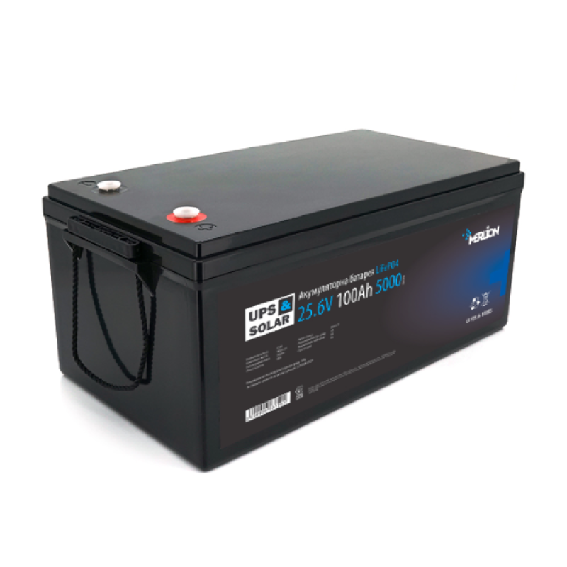 Комплект резервного питания для квартиры ANERN SCI-ES-1500 24V, 1500VA/1500W, 80А с аккумулятором Merlion LiFePO4 25.6V 100AH (8S2P/BMS-100A)