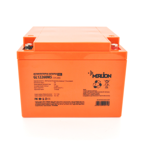 Аккумулятор гелевый 26 Ah MERLION GL12260M5 12V Orange Q1/128
