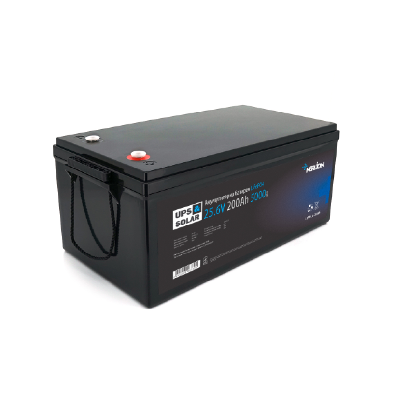 Акумулятор Merlion 200Ah (А-г) LiFePO4 25.6V (8S1P/BMS-100A) 