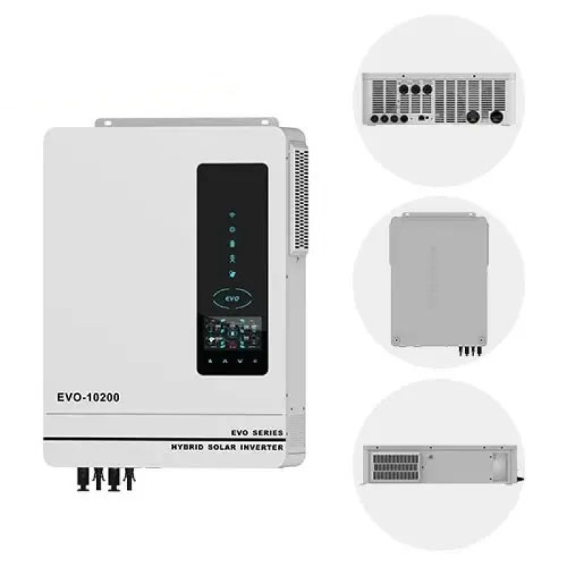 Гибридный инвертор 10,2 кВт ANERN SCI-EVO-10200 (48В,160A MPPT 90-450В) 