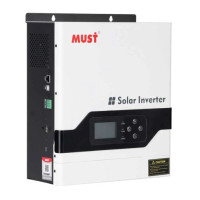 Гібридний інвертор 3,2 кВт MUST PV18-3224VPM (24В,60A, 160-275В, MPPT 60А, 30-160 Vdc)   