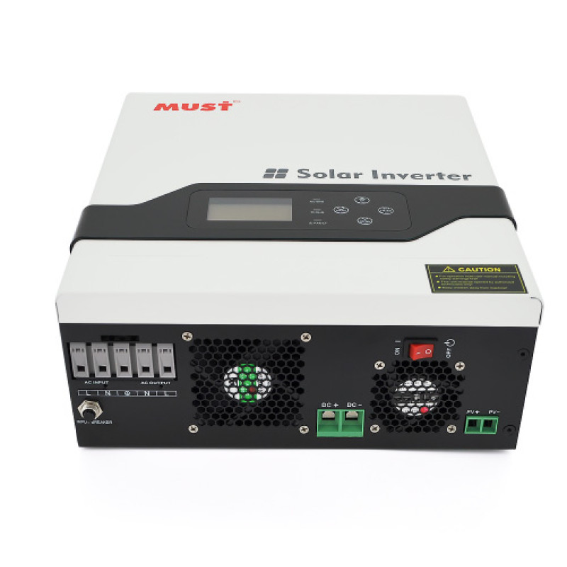 Гібридний інвертор 3 кВт MUST PV18-3024VPM (24В,20/30A, 160-275В, MPPT)  