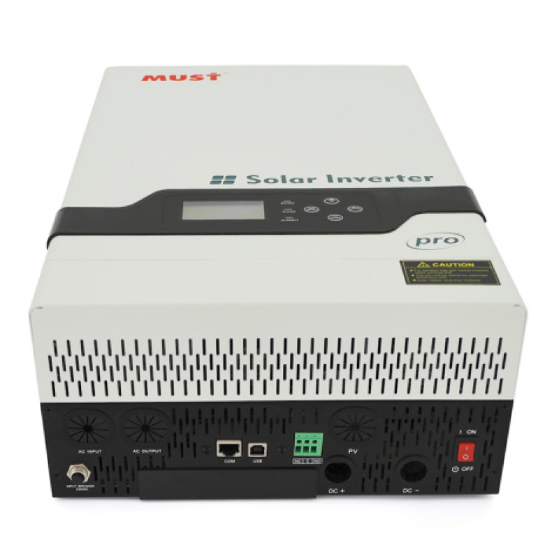 Гибридный инвертор 5,2 кВ MUST PV18-5248PRO (48V,1-60А,160-275В, MPPT)