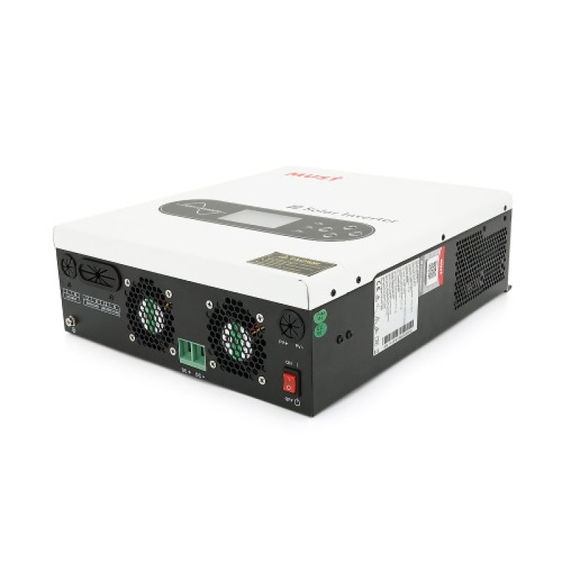 Гибридный инвертор MUST PV1800-1612 ECO 2000VA/1600W 12V 16-80А MPPT 80А