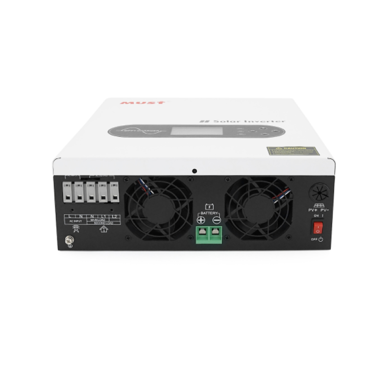 Гибридный инвертор MUST PV18-2012ECO, 2000W, 12V, 80A, 170-280V, MPPT (80А, 30-320 Vdc)