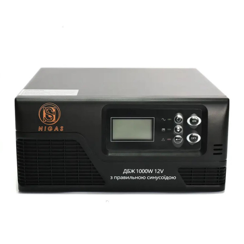ДБЖ з правильною синусоїдою NIGAS NGS-1012 1000W, 12V  
