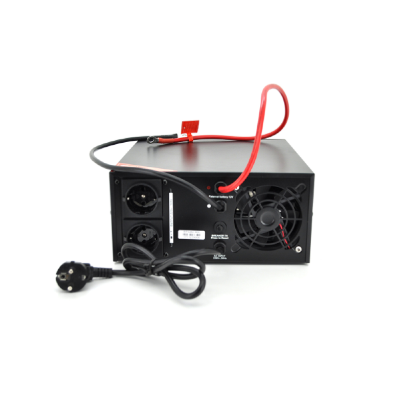 ДБЖ з правильною синусоїдою RITAR RTSWrl-600 — 600 VA / 420 Вт (12 В, 10 А / 20 А)