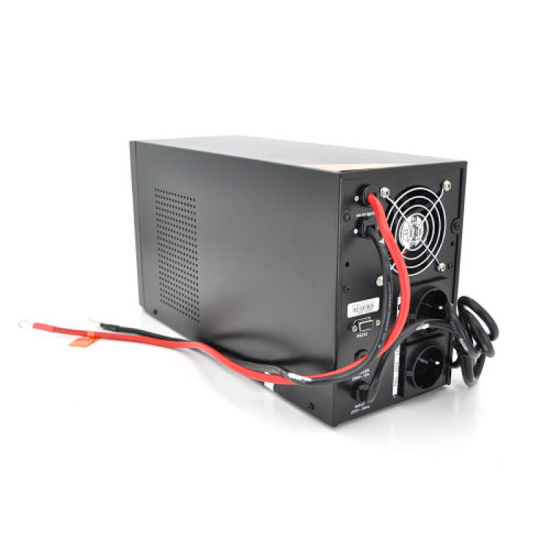 ДБЖ з правильною синусоїдою RITAR RTSW-1500 LCD (1000Вт) 12В під зовнішню АКБ