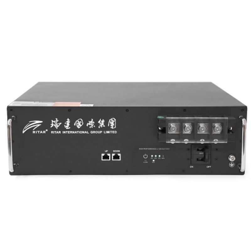 Акумулятор Ritar 200Ah (А-ч) LiFePO4 25.6V (BMS100@8S, 19")  
