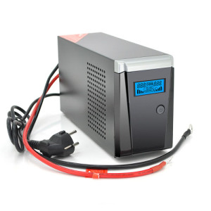 ИБП с правильной синусоидой RITAR RTSW-600 LCD (360 Вт) 12В, под наружный АКБ