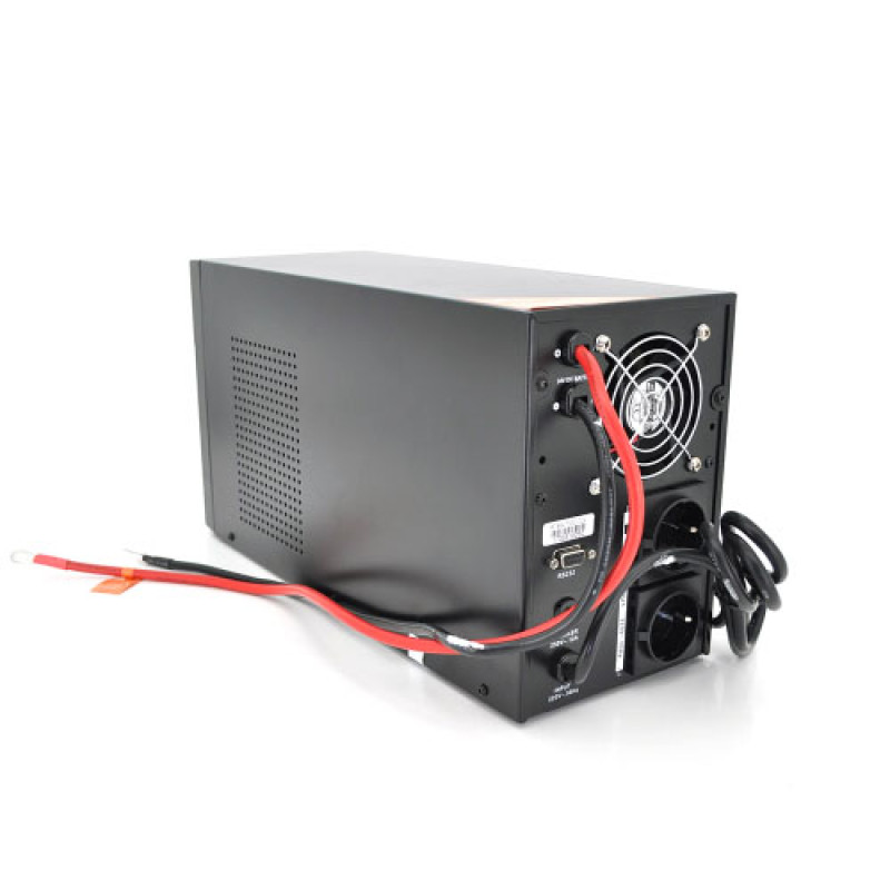 ДБЖ з правильною синусоїдою RITAR RTSW-1500 LCD (1000Вт), 24В, під зовнішній АКБ 