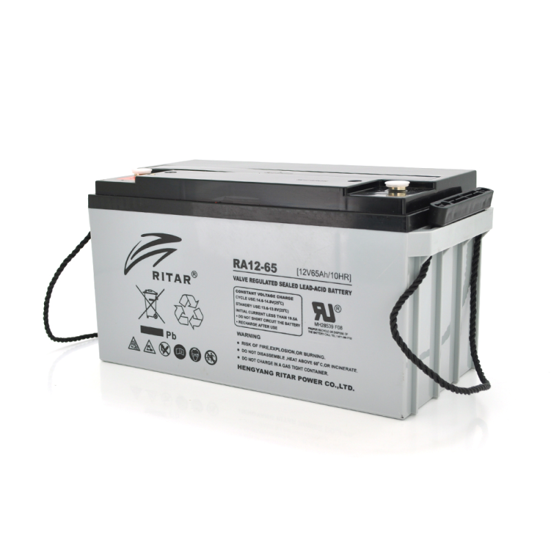 Акумулятор свинцево-кислотний 65 Ah (Ампер-годин) AGM RITAR RA12-65 12V