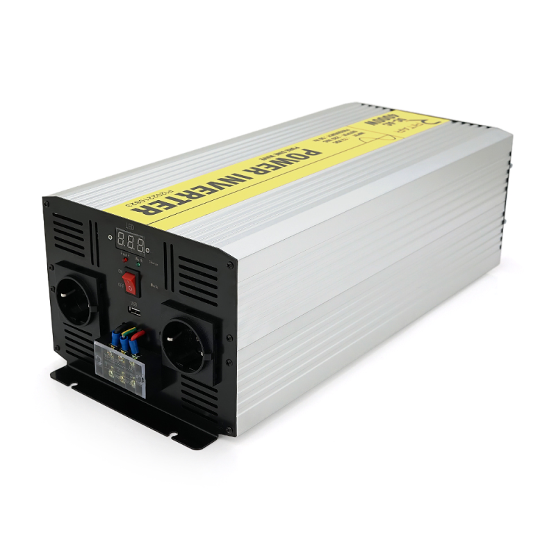 Інвертор напруги RITAR RSC-4000, 12V/220V, 4000W з правильною синусоїдою