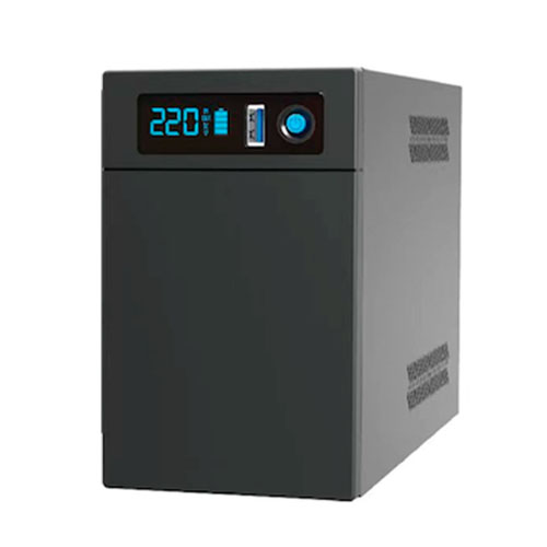 Линейно-интерактивное ИБП Ritar E-RTM-LI-800 (400Вт) 2xSCHUKO АКБ LiFePO4x12V,77Wh 