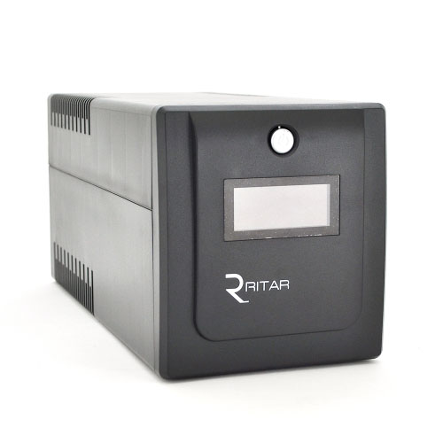 Лінійно-інтерактивне ДБЖ Ritar RTP1200 Proxima-D (720Вт) 4x UNIVERSAL АКБ 2x12V7Ah 