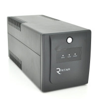 Лінійно-інтерактивне ДБЖ Ritar RTP1500 Proxima-L (900Вт) 4xSCHUKOAL АКБ  2x12V, 9Ah 