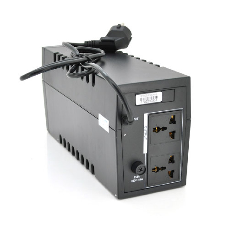 Линейно-интерактивное ИБП Ritar RTP625 Proxima-L (375Вт) 2xUNIVERSAL АКБ 1x12V,7Ah 