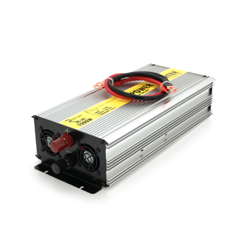 Інвертор напруги RITAR RSC-1500, 12V/220V, 1500W з правильною синусоїдою