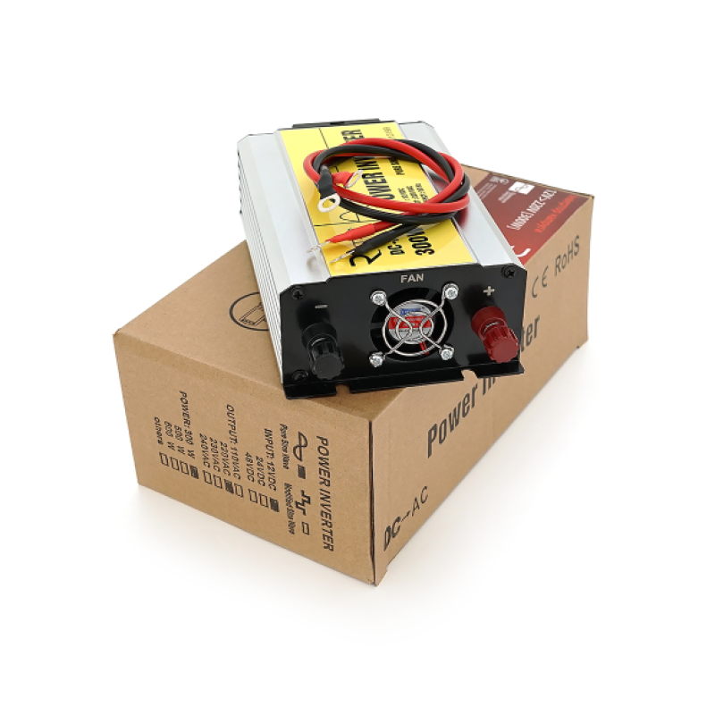 Інвертор напруги RITAR RSC-300, 12V/220V, 300W з правильною синусоїдою