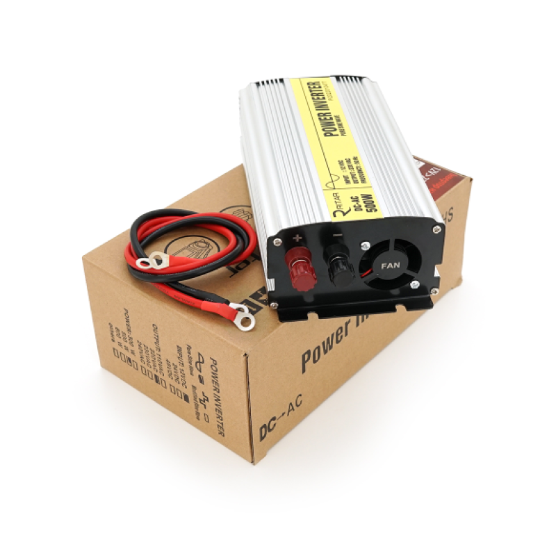 Інвертор напруги RITAR RSC-500, 12V/220V, 500W з правильною синусоїдою