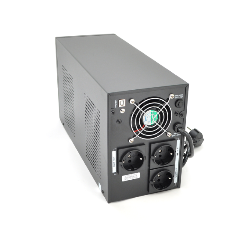 Лінійно-інтерактивне ДБЖ Ritar RTM3000 Proxima-D (1800Вт) 3xSCHUKO АКБ 4x12V,9Ah   