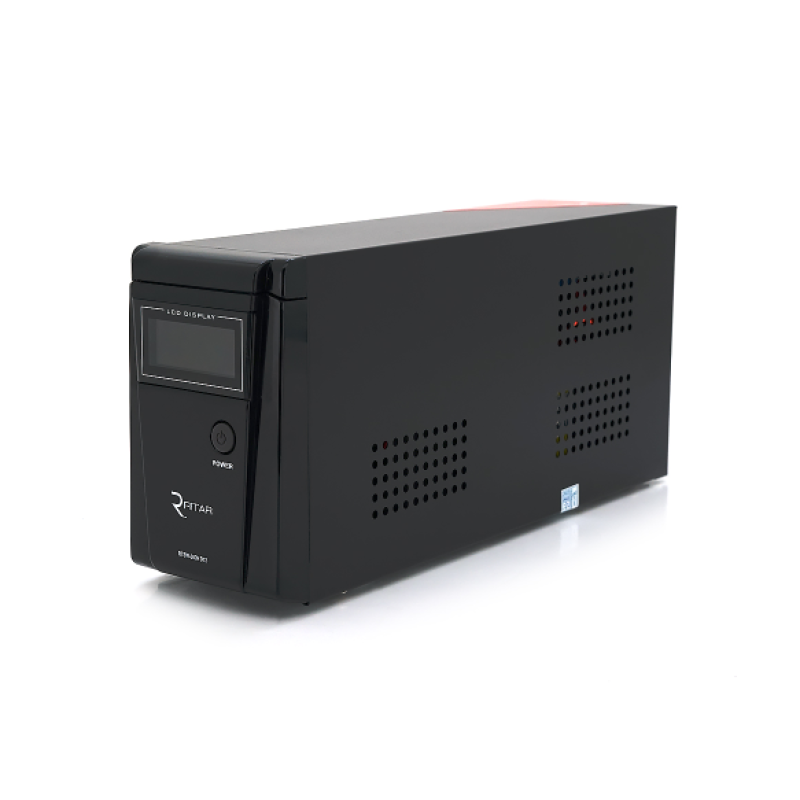 ИБП с правильной синусоидой RITAR RTSW-600ND12 LCD (360Вт),12В, под внешний АКБ