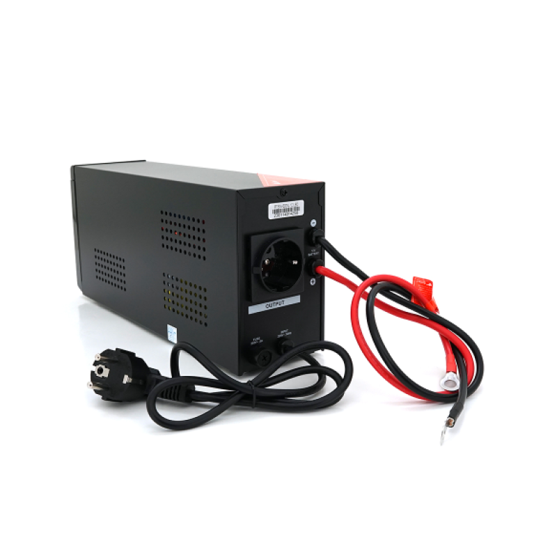 ДБЖ з правильною синусоїдою RITAR RTSW-600NL12 LED (360Вт), 12В, під зовнішній АКБ