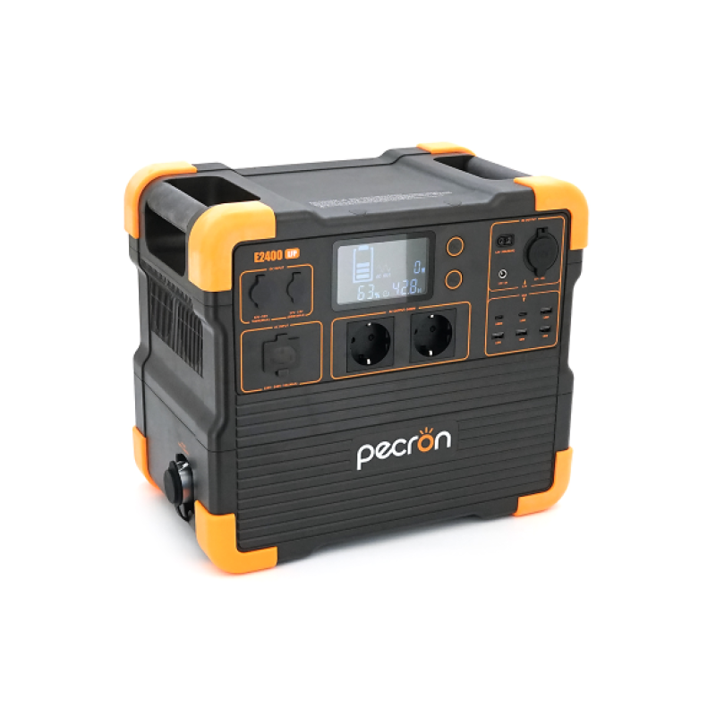 Зарядна станція Pecron E2400LFP, 2048 Вт·год, 2400 Вт (пікова 4800 Вт), APP/Wi-Fi керування, швидкий заряд (90min)