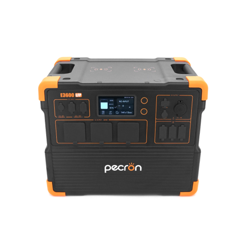 Зарядна станція Pecron E3600LFP, 3072 Вт·год, 3600 Вт, APP/Wi-Fi керування, бездротова зарядка