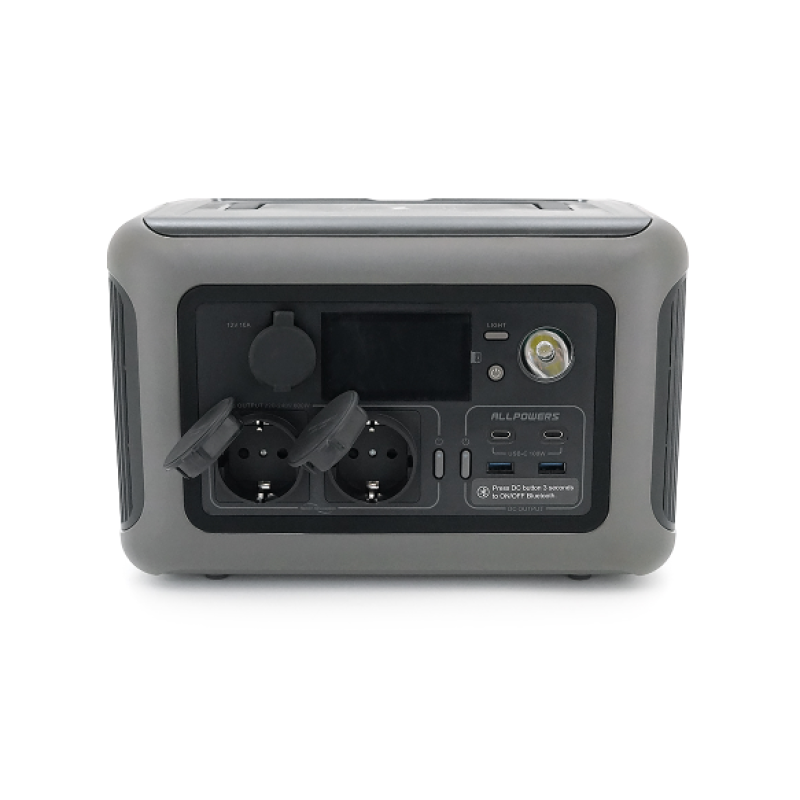 Зарядна станція ALLPOWERS E600LFP-45406, 299 Вт·год, 600 Вт, APP/Wi-Fi керування, бездротова зарядка