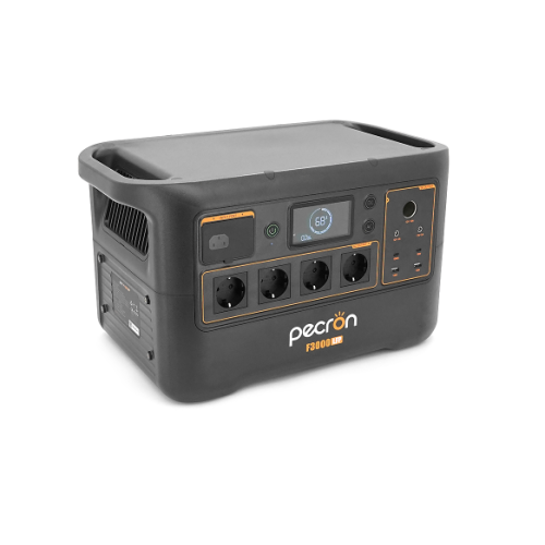 Зарядная станция Pecron F3000LFP, 3072 Вт·ч, 3600 Вт, управление через приложение/Wi-Fi, быстрая зарядка (120 мин)