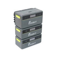 Зарядна станція FOSSiBOT FBP+2B 1200, 5874 Вт·год, 1200 Вт, 2 батареї