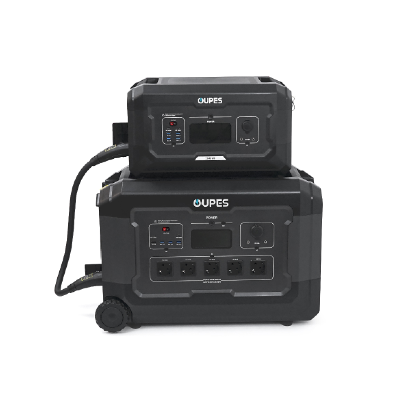Зарядна станція OUPES S3+S2, 5120 Вт·год, 3600 Вт (пікова 7000 Вт), IP21