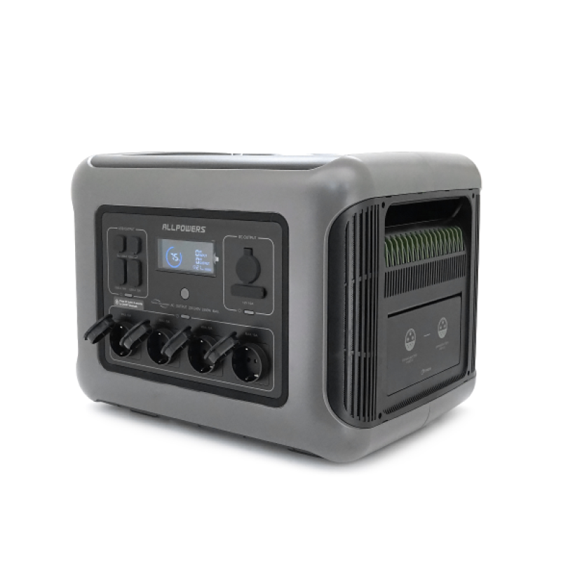 Зарядна станція ALLPOWERS R2500, 2016 Вт·год, 2500 Вт, APP/Wi-Fi керування, Bluetooth