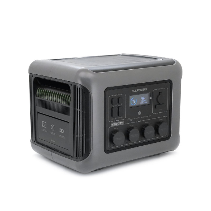 Зарядна станція ALLPOWERS R2500, 2016 Вт·год, 2500 Вт, APP/Wi-Fi керування, Bluetooth