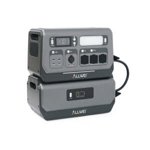 Зарядна станція ALLWEI SGR-PPS2400-2PRO+BAT, 4096 Вт·год, 2400 Вт, APP/Wi-Fi керування, швидкий заряд (1.5 h)