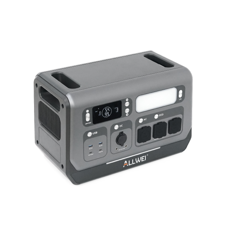 Зарядна станція ALLWEI SGR-PPS2400-2PRO+BAT, 4096 Вт·год, 2400 Вт, APP/Wi-Fi керування, швидкий заряд (1.5 h)