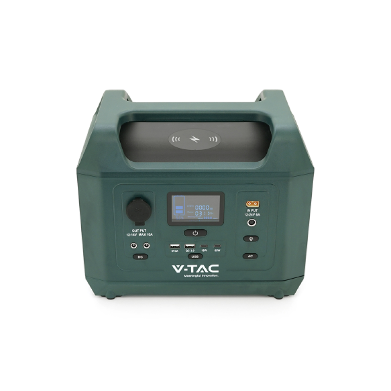 Зарядная станция V-TAC VT-606N+, 576 Вт·ч, USB-C PD 65 Вт
