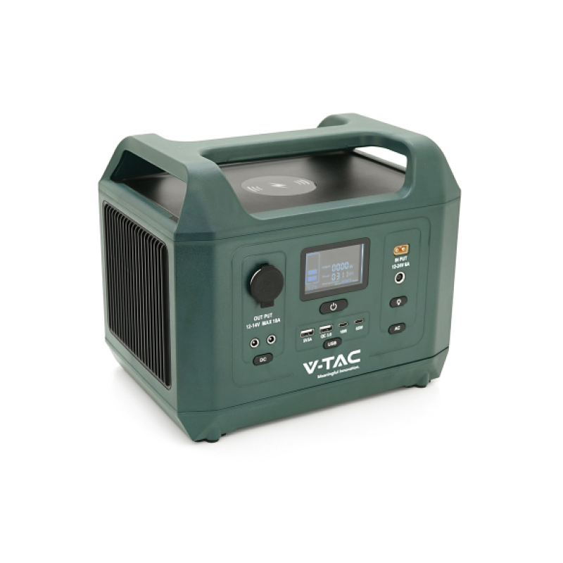 Зарядная станция V-TAC VT-606N+, 576 Вт·ч, USB-C PD 65 Вт