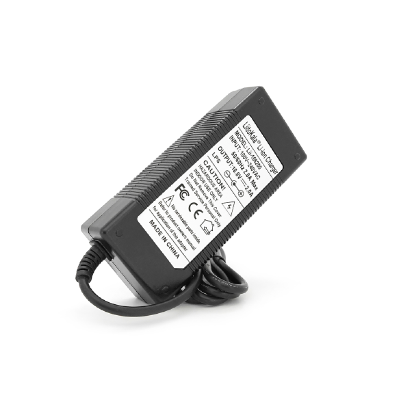 Зарядное устройство LiitoKala Lii-168200-18725, для Li-Ion аккумуляторов 16,8V, 2A, роз'єм 5.5×2.5 мм