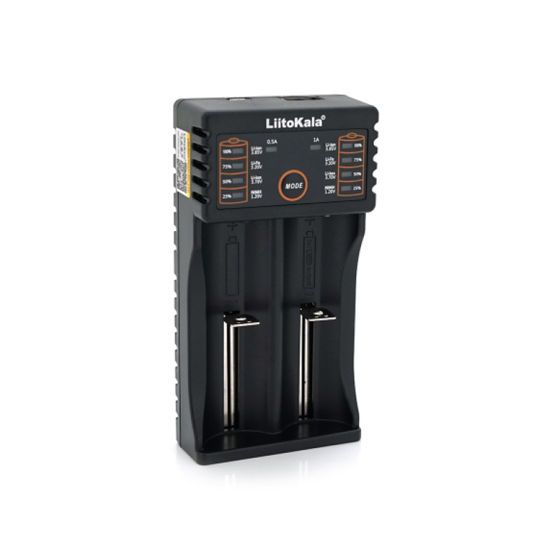 Универсальное зарядное устройство LiitoKala lii-202, 2 канал(ов), без LCD (LED індикація)